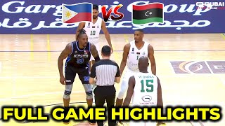 Strong Group PH vs Libya Full Game Highlights | 33rd Dubai International Basketball Tournament 2024