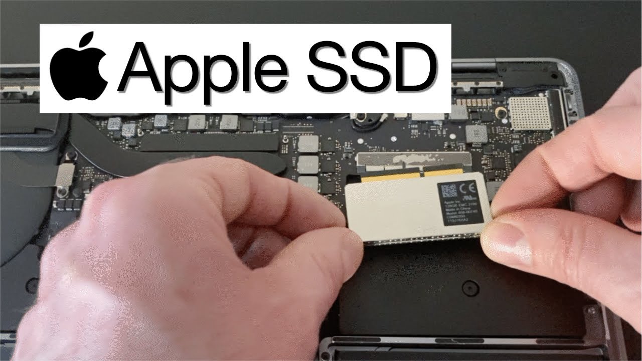 How to Upgrade Macbook Pro SSD Hard Drive 2017, 2016 A1708 - YouTube