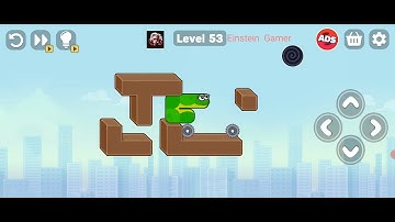 Snake Puzzle Slither to Eat level 53 Walkthrough Solution 