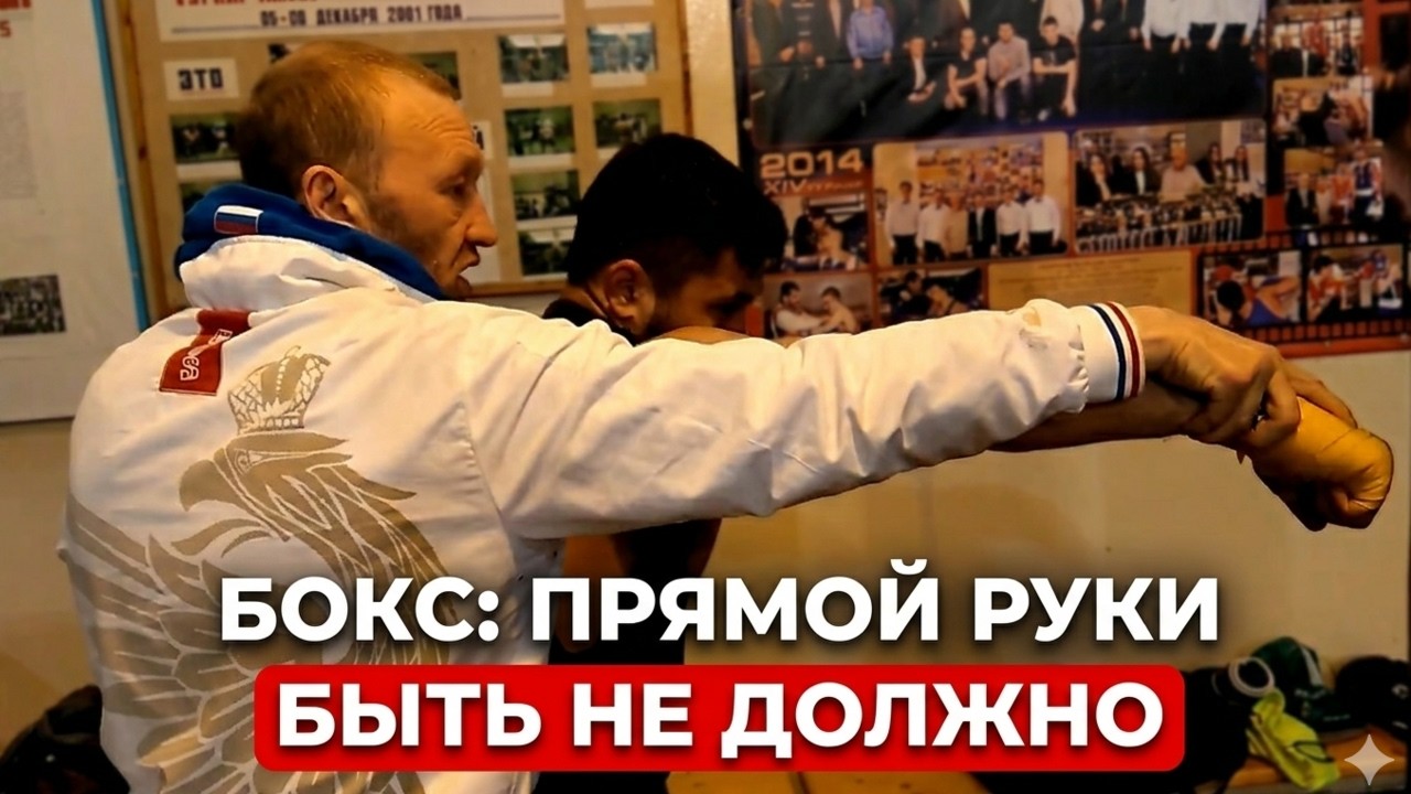 Бокс. Работа на мешке. Прямой руки быть не должно! (English subs)