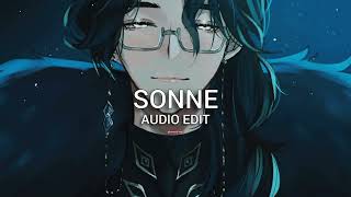 sonne - rammstein [edit audio]