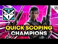 Quick Scoping Champions With Kali! Rainbow Six Siege