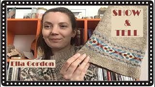 Vintage Shetland Knitter, Collector and designer, Ella Gordon shares her jumpers