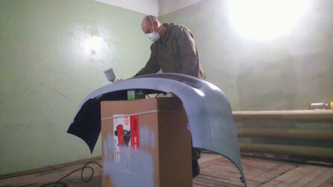 Покрасить бампер нальчик