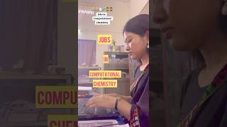 Jobs in Computational Chemistry Jobs in Computational Chemistry