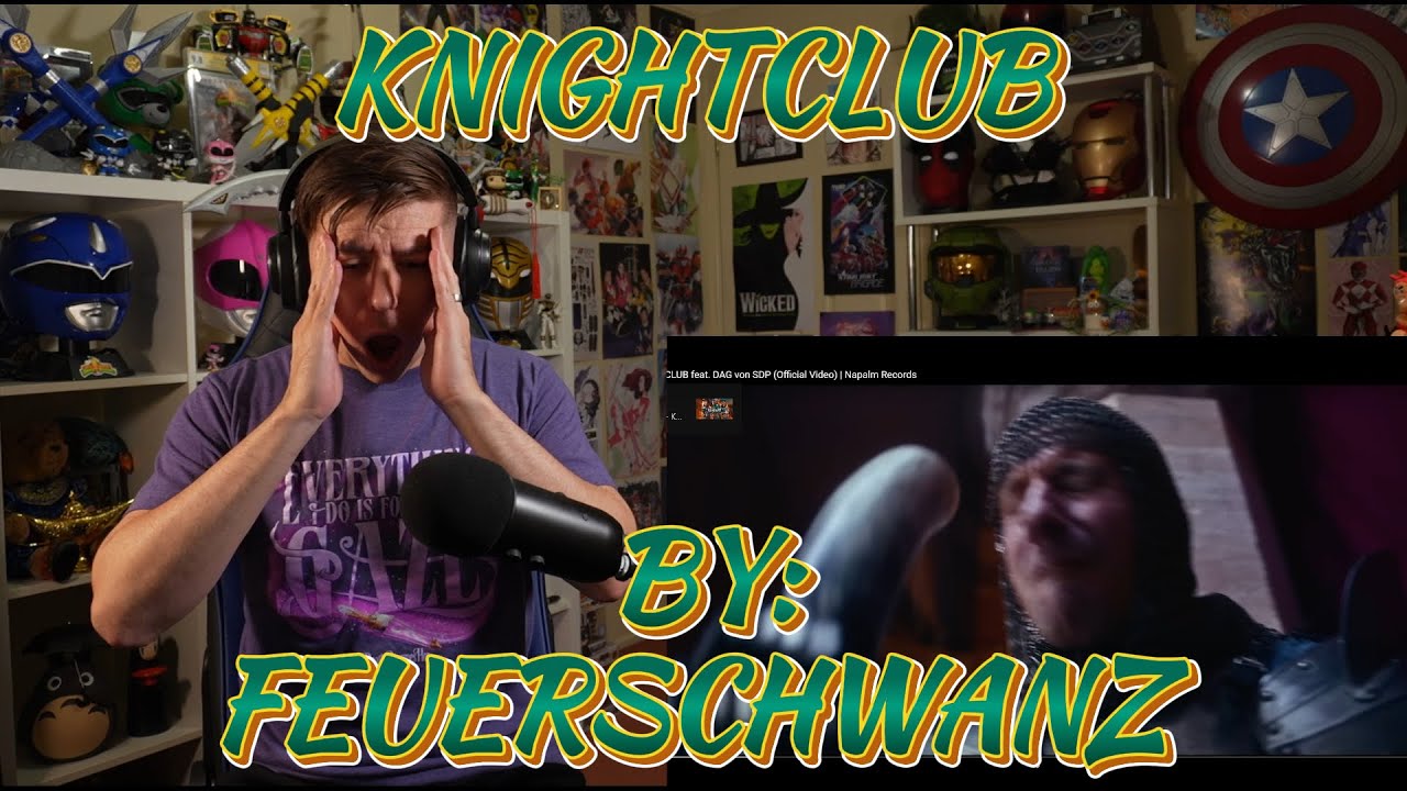 ЭТО БЫЛО КРОВАВЫМ УЖАСОМ!!!!! Слепая реакция на Feuerschwanz - Knightclub Ft. DAG от SDP