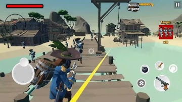 polygon pirate | gameplay walkthrough part 1 | Red Chilli | android iOS