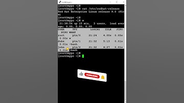 Command 🤩 to Check uptime in linux 🔥 | RHEL/CentOS #linuxtraining #linuxcommands #shorts #trending