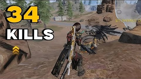 34 KILLS TYPE 19 MAXED IN SOLO VS SQUAD COD MOBILE BR FULL GAMEPLAY