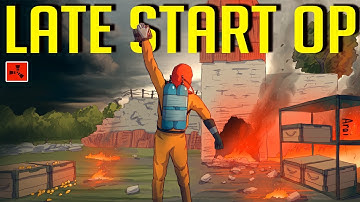 Starting LATE WIPE Is OP For Rust SOLO PLAYERS! - Rust Solo Survival