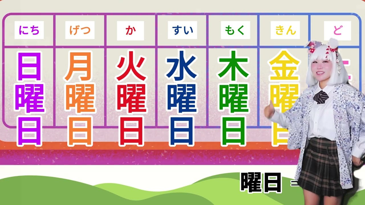 桜神様　金曜日 Days of the Week