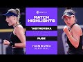 Dayana Yastremska vs. Elena-Gabriela Ruse | 2021 Hamburg Semifinal | WTA Match Highlights