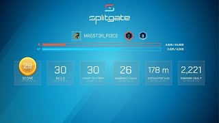 Splitgate 30 killstreak!