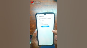 Reset all setting to their defaults in samsung galaxy m31