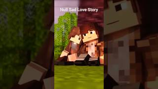 How Villains are Made | Null Sad Love Story Minecraft Animation. #story #minecraft #shorts