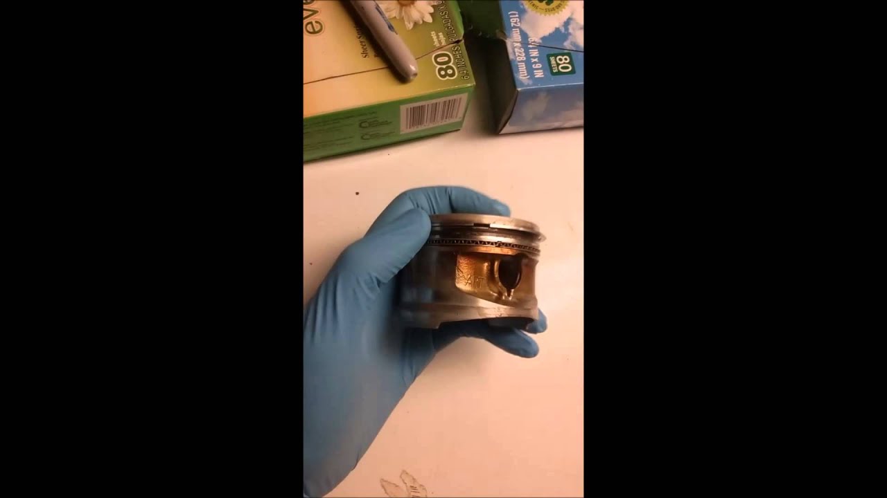 How to clean pistons YouTube