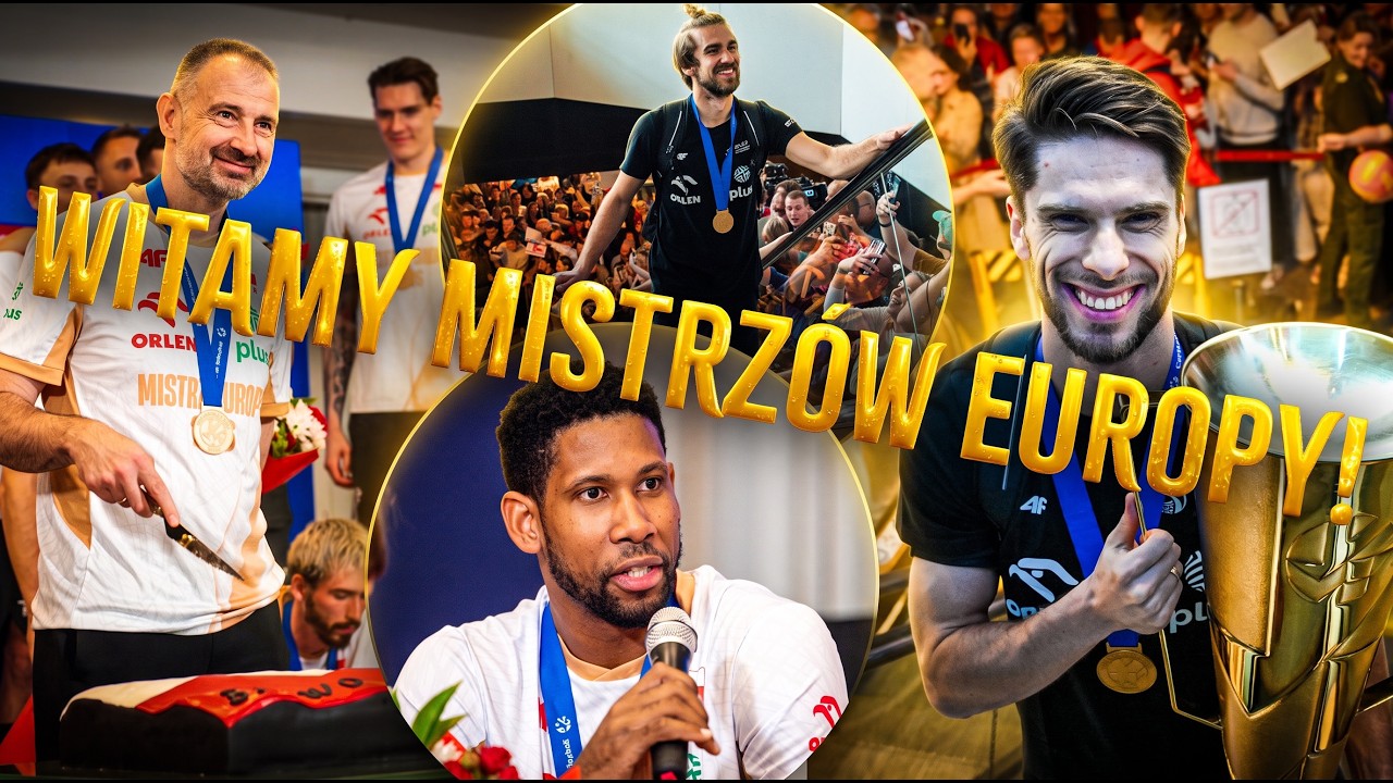 Witamy podwójnych Mistrzów Europy! Kibice - dziękujemy!
