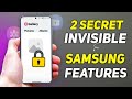 Samsung - 2 SECRET INVISIBLE Features or Settings 🔥| #oneui8 #oneui7 #samsung 