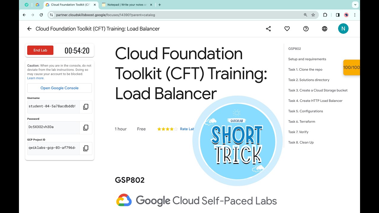 Cloud Foundation Toolkit (CFT) Training: Load Balancer || #qwiklabs ...
