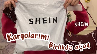 SHEIN sifarişlərim | Karqolarımı birlikdə açaq (SHEIN alışverişim) Nələr aldım?