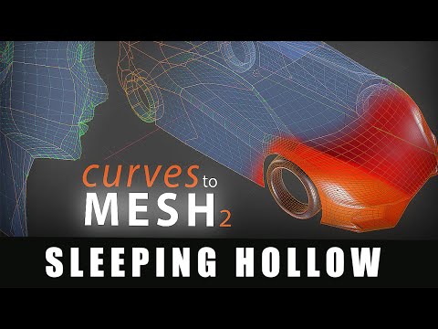 How I Use Curves To Mesh
