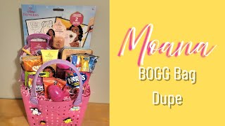 BOGG Bag Dupe Easter Basket, Moana Easter Basket