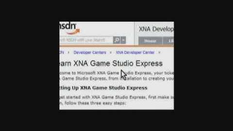 Video Game Programming Microsoft XNA