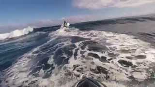 Jetski wave jumping