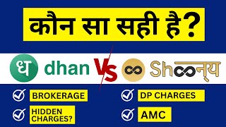 Dhan Vs Shoonya Kaunsa Behtar Hai? | Which Broker is Best For Share Market? | Dhan App | Shoonya App