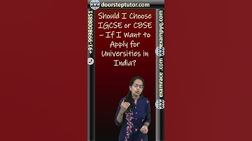 Should I Choose IGCSE or CBSE, If I Want to Apply for Universities in India? #igcse #schooladmission