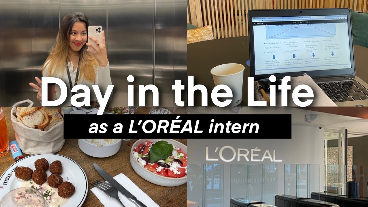 Day in the life as an intern at L’Oréal (France) - YouTube