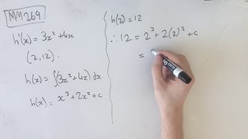 MM269 Maths Methods Fortify Study Guide - "How to find an original function from a derivative"