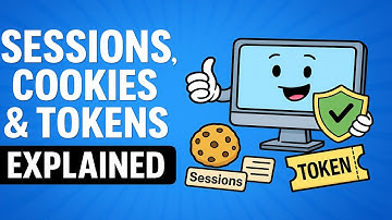 Sessions vs Cookies vs Tokens | Explained with Computer Examples