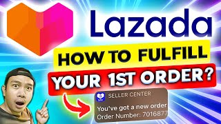 PAANO MAG FULFILL NG ORDER SA LAZADA? LAZADA FIRST ORDER lazada order processing screenshot 4