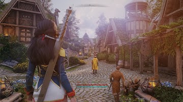 SKYRIM WITHOUT ENB | WOW! COMMUNITY SHADERS MAKE SKYRIM SO MUCH MORE BEAUTIFUL #skyrim