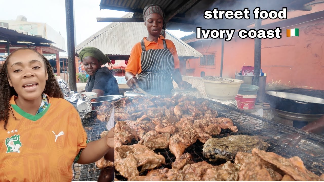 Street FOOD tour in ABIDJAN Côte d'Ivoire || IVORY COAST west Africa 2025