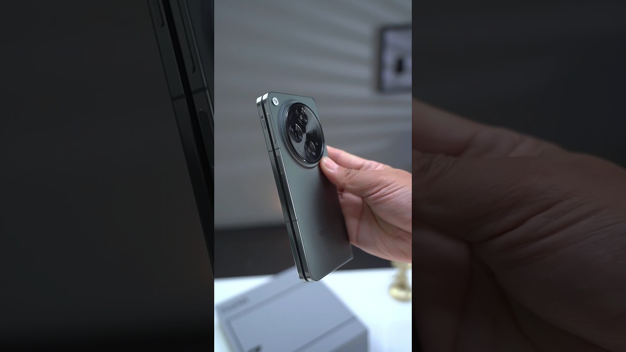 OPPO Find N3 is an immersive unboxing. One look at this big camera  