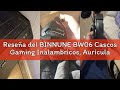 Reseña del BINNUNE BW06 Cascos Gaming Inalambricos, Auriculares Gaming Inalambricos de 2.4G para PS5