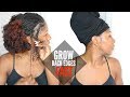 GROWING BACK EDGES & FAST HAIR GROWTH!!! | Nighttime Natural Hair Routine