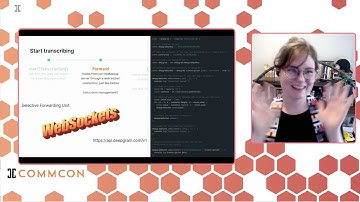 Live transcription on video calls: "Pulling text out of a (mediasoup) hat - CommCon2021"