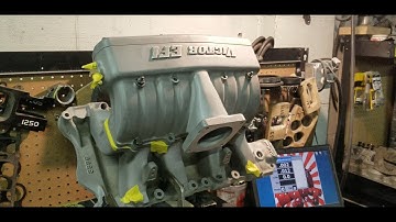 Victor 5.0 efi manifold flow test part 1