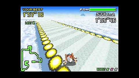 F-Zero: Maximum Velocity - Long Jump Circuit - 19"20