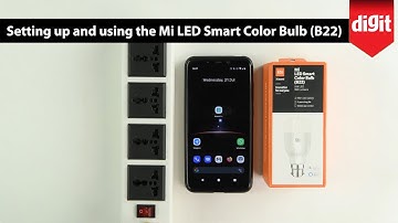 Mi LED Smart Color Bulb B22 - How to Setup