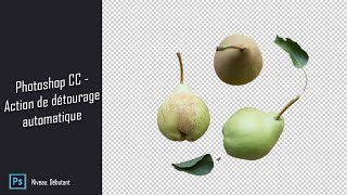 Créer une action de détourage automatique dans Photoshop CC