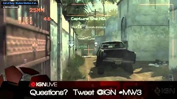 Modern Warfare 3 - First  Ever MSR Sniper Gameplay (CoD MW3)