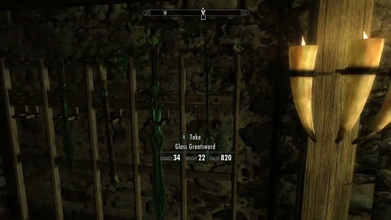 Glitches of Skyrim #1- Hendraheim Weapon Rack Bow Glitch