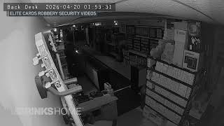 $100K Pokemon, sports card HEIST caught on camera | FULL surveillance video