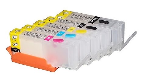 Refillable Fill In CartrIdge ARC (AUTO RESET CHIP)  With Canon PGI 550/551 - UNBOXING