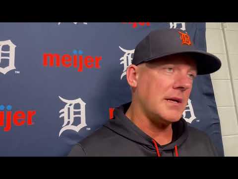 Manager A.J. Hinch talks Detroit Tigers loss to Chicago White Sox