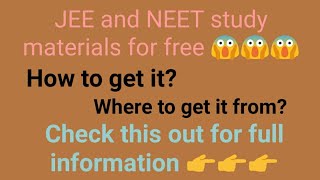 Free JEE and NEET materials | Study Materials | My Vodafone app & My IDEA app offers | 100+ material screenshot 4